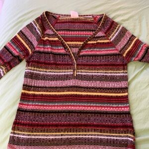 Vintage striped long sleeve